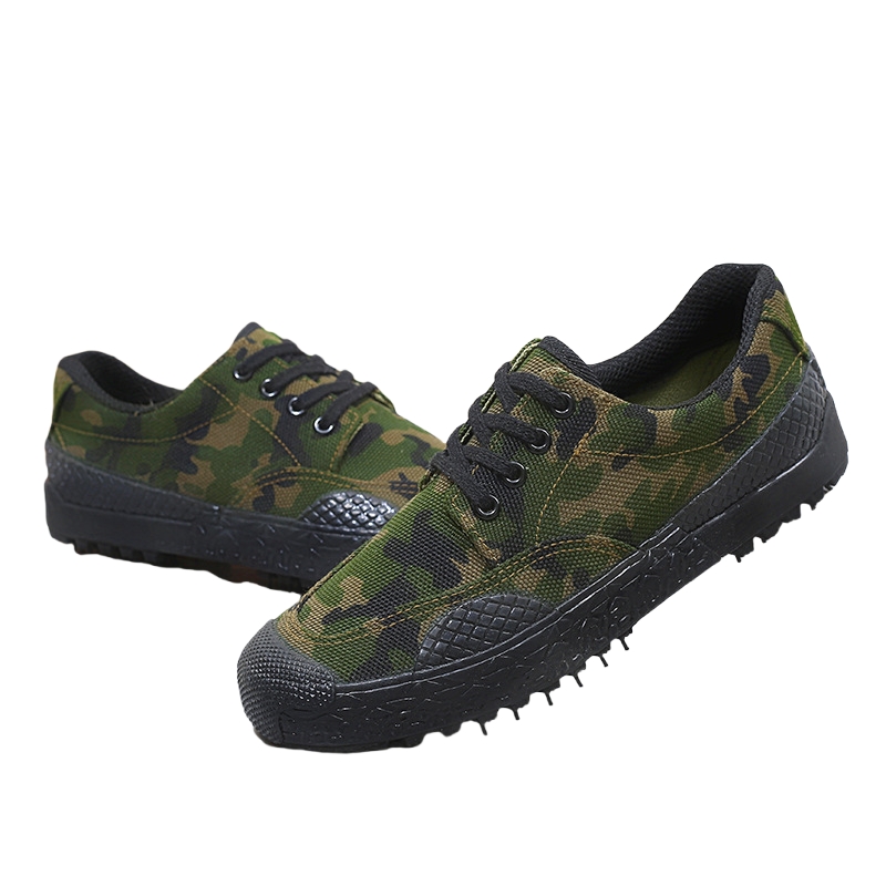 万山宏业 解放鞋训练鞋军训鞋特训鞋工地农田橡胶鞋防滑耐磨XR53高清大图