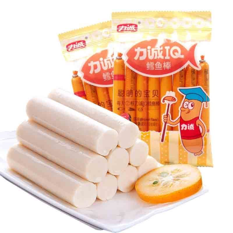 ZHMD力诚 鳕鱼肠80g袋装*2（原味）