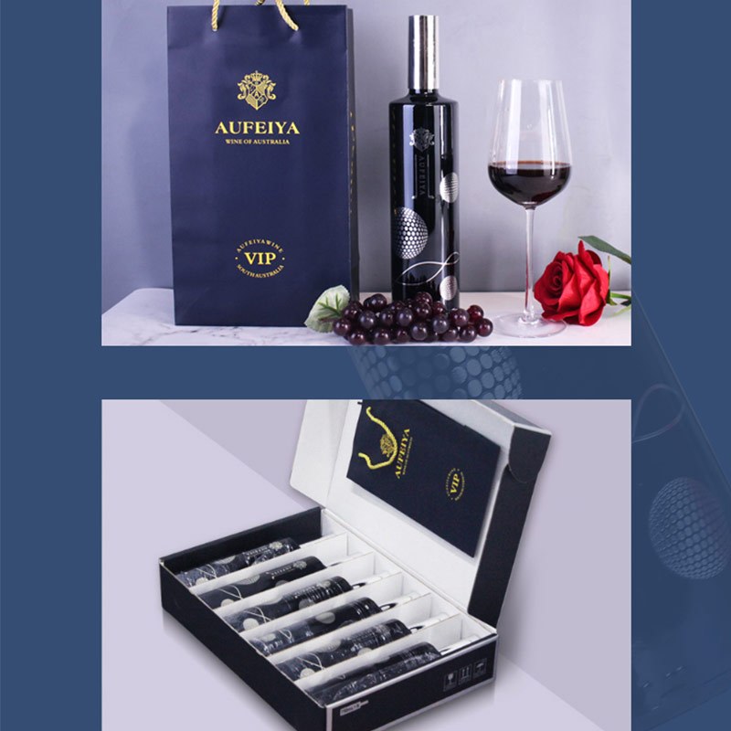 澳洲原装进口葡萄酒澳菲亚aofeiya西拉干红葡萄酒红酒750ml单支装