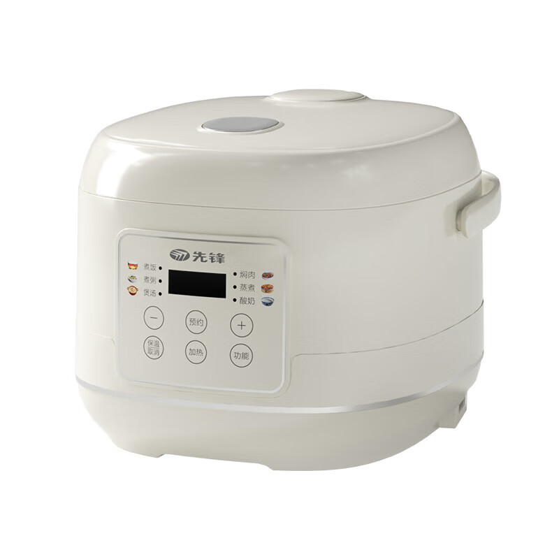 先锋 FD204-2405B 电饭煲 新款立体H加热 400W大火力焖煮 2L精致容量 24小时预约保温高清大图