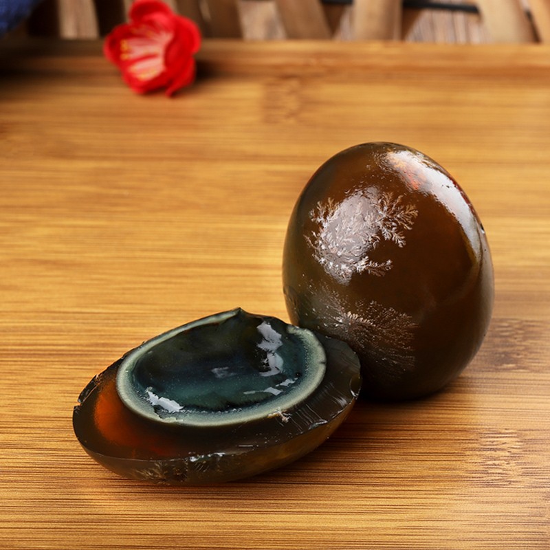 [中华特色]徐州馆 新鲜松花蛋10枚 糖心皮蛋 鸭蛋皮蛋 华东高清大图