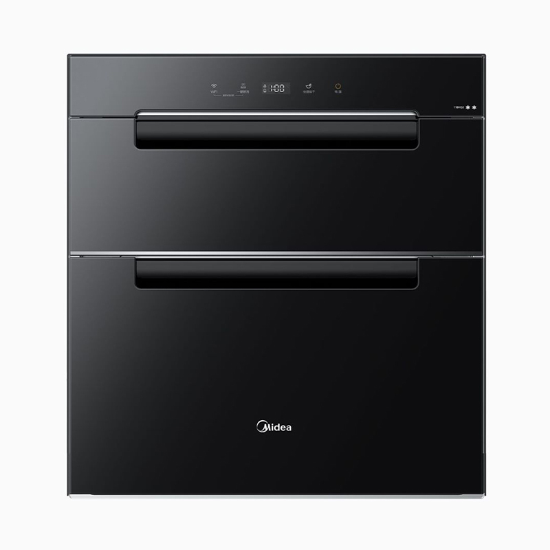 美的(Midea)消毒柜嵌入式家用 厨房餐具碗柜碗筷 一体机 紫外线 婴儿奶瓶 110L三层大容量110HQ2pro