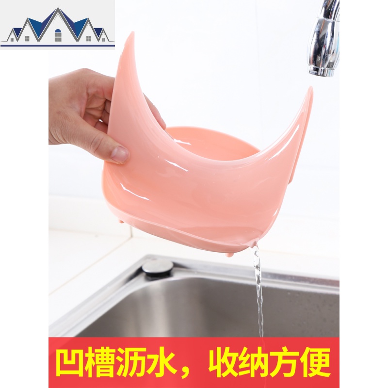 锅盖架塑料厨房免打孔收纳架菜板架砧板架家用带接水盘锅盖架坐式 三维工匠高清大图