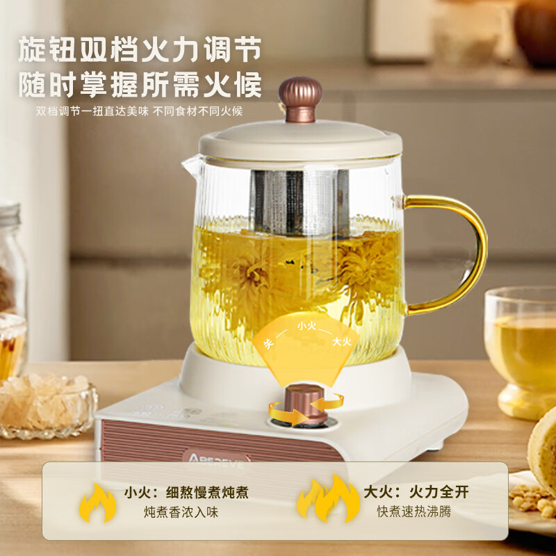 Abereve艾贝丽 养生杯(含茶漏)ABL-DD67 0.5L高清大图