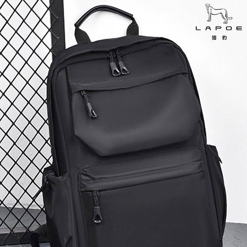 猎豹 双肩包书包 D8(灰色)/个高清大图