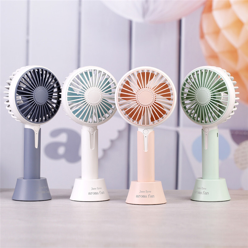 林檎企业年会礼品定制logo送客户员工同事迷你手持风扇生日女生送女友朋友同学闺蜜团建活动 白色