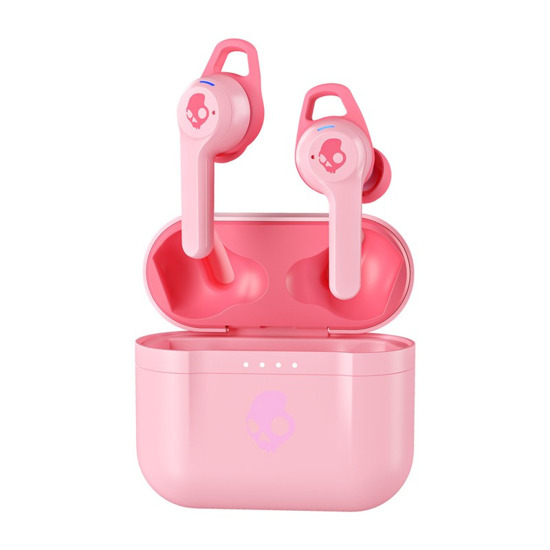 斯酷凯蒂(Skullcandy) INDY ANC 主动降噪真无线入耳式无线充电 智能主动降噪 运动耳机 限量粉