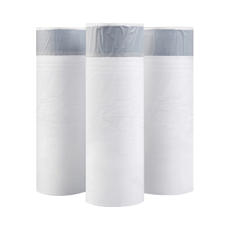 全格(QUANGE)全格简约抽绳式垃圾袋加厚厨房卫生间客厅便携收口防漏企业 简约抽绳垃圾袋3卷【60只】