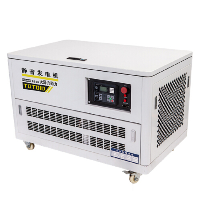 大泽勭力 30kw静音汽油发电机 白色