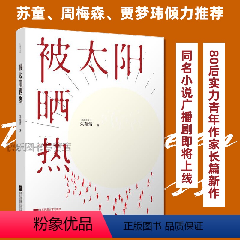 【正版】 被太阳晒热 朱苑清著 青春文学小说作品 中国现当代文学人生哲学书籍 现实主义文学小说 现代成功励志书