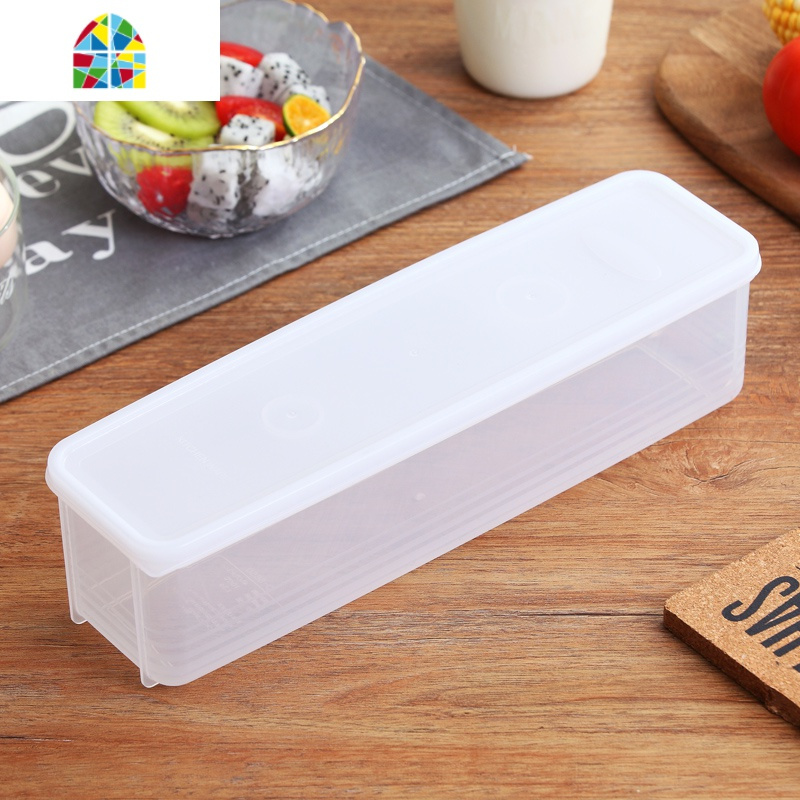 食品保鲜盒厨房塑料盒子密封盒长方形水果鸡蛋面条冰箱收纳储物盒