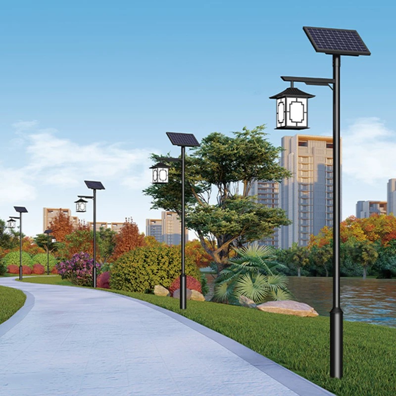 亮思能 太阳能路灯 景观灯 高杆路灯 市电庭院灯 LSN-MAS2 个高清大图