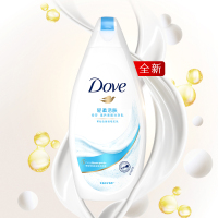 多芬(Dove)沐浴露 轻柔活肤 滋养美肤沐浴乳200g 超微按摩柔球[联合利华]
