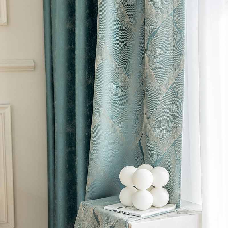 添福运 FCS-法式窗帘-高精密肌理纹窗帘高清大图