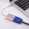 type-c转HDMI VGA适用苹果电脑macbook笔记本USB-C转接头投影仪接 c转VGA(银色) 25cm