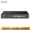 普联(TP-LINK)TL-SG2016D 16口全千兆Web网管云管理交换机企业级交换器监控网络网线分线分流器