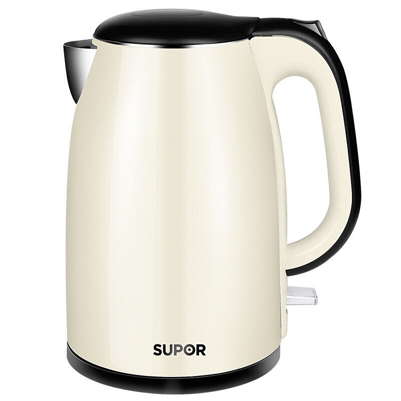 supor苏泊尔sw15t66c健康304不锈钢快速电热水壶电水壶热水瓶电器小