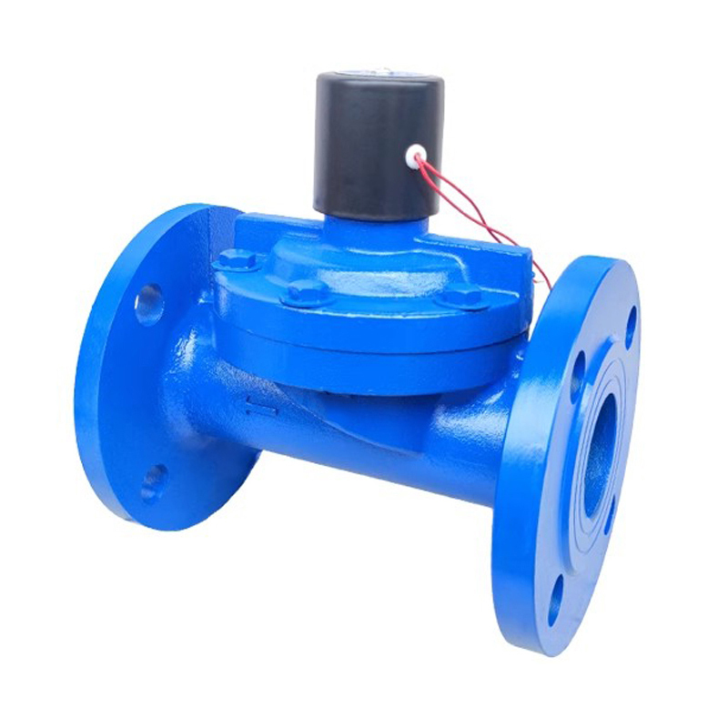 冰城同祥 法兰式电磁阀 DF100 个高清大图