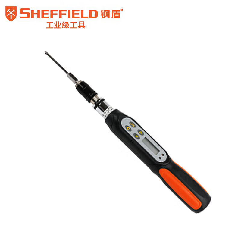 钢盾(SHEFFIELD) S016218 1/4系列数显扭矩起子10-200cN.m【家用】