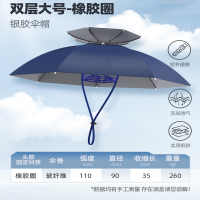 迈高登钓鱼伞伞帽头戴式雨伞遮阳折叠头顶伞带头上的雨伞