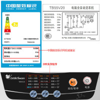 小天鹅(Little Swan) TB55V20 5.5公斤kg 桶自洁 波轮洗衣机全自动 迷你mini小型家用出租宿舍