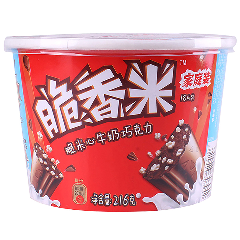 脆香米牛奶巧克力碗装216g