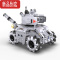 真智力编程遥控车机器人拼插拼装积木坦克模型男孩益智儿童玩具礼物 C61071虎式坦克[遥控] 925颗粒 送工具包