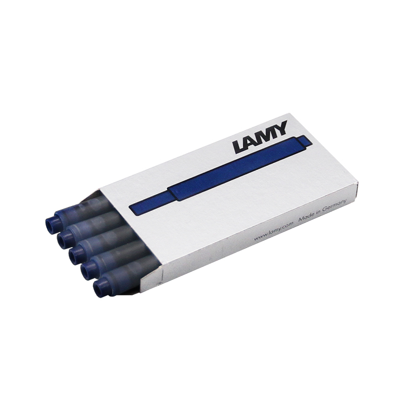 凌美(LAMY) T10墨水胆盒装蓝黑色 凌美钢笔笔用墨水