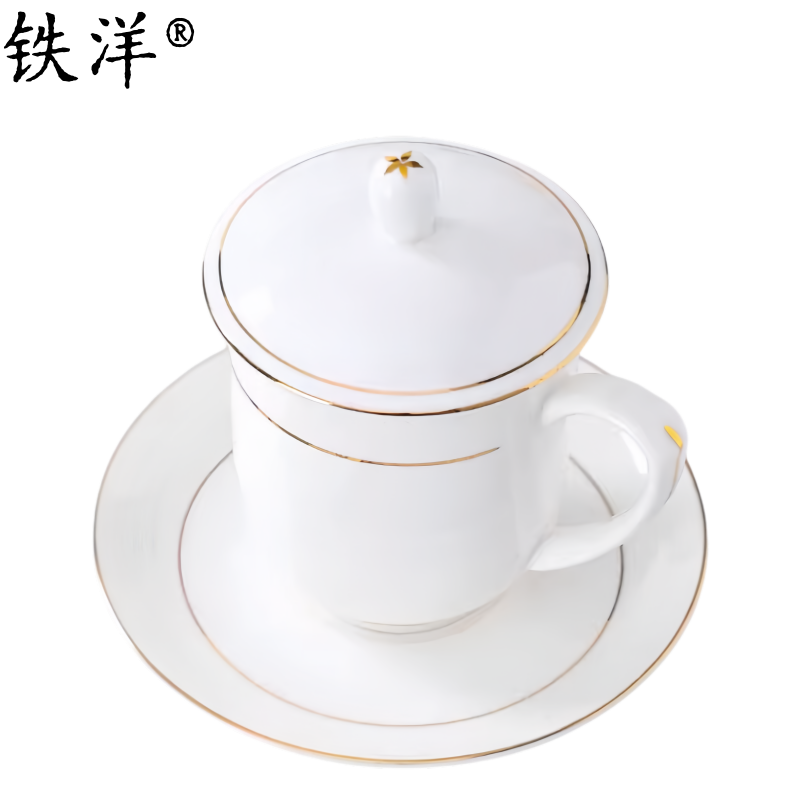 铁洋 描金金钟杯套装 8.5cm*13.5cm 个高清大图