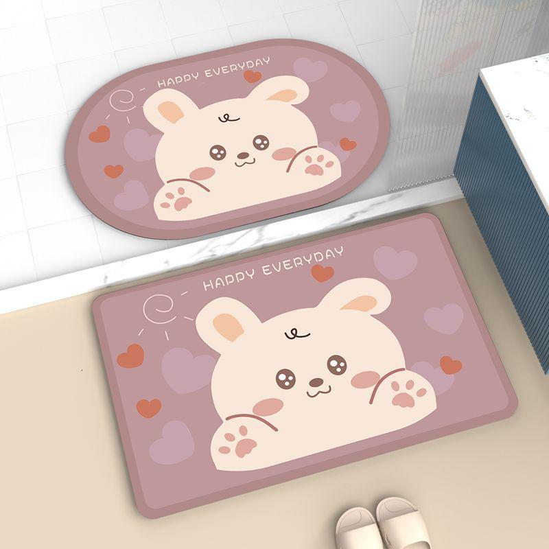 卫生间地垫浴室吸水地垫脚垫入户进家用垫厕所地毯洗手间垫子高清大图