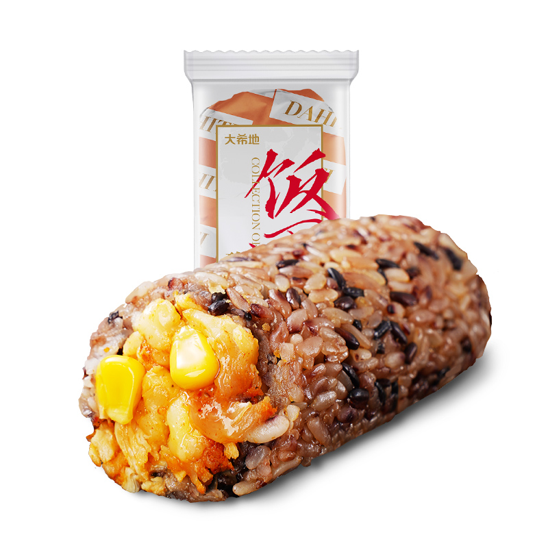 大希地秘制奥尔良鸡肉饭团150g*6加热即食早餐速食半成品早饭糯米