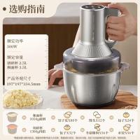 小熊（Bear）绞肉机家用多功能料理机和面机辅食机婴儿打泥机QSJ-W05G3_507