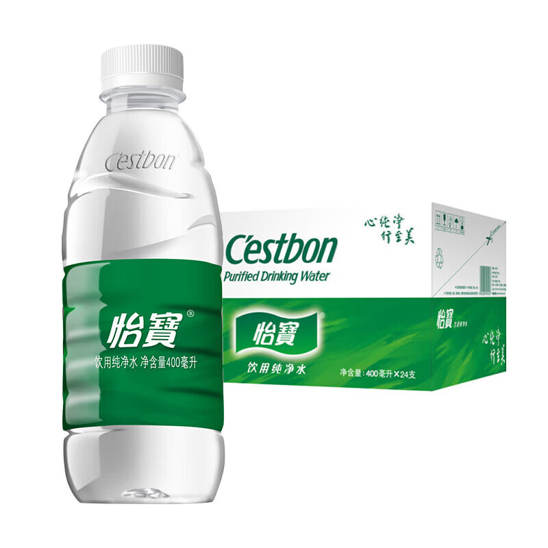 怡宝 饮用纯净水400ml*24瓶 单位:箱(20箱起送)