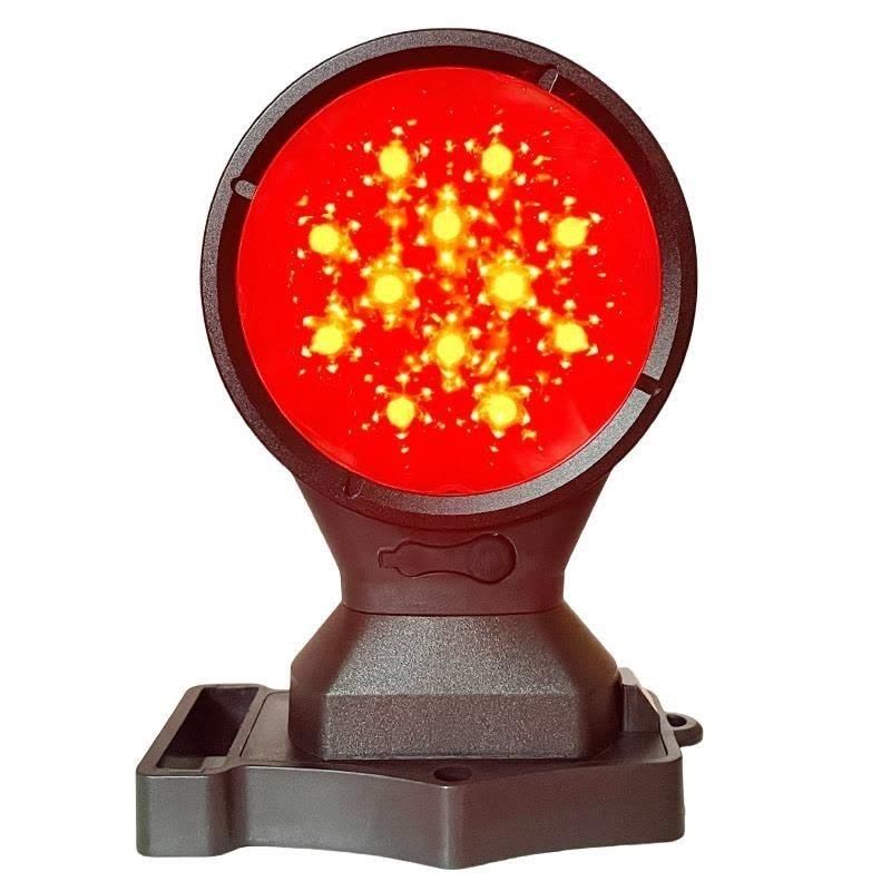 荣乾聚 磁吸红闪警示灯 LED防护灯 RW4830 台 短款图片