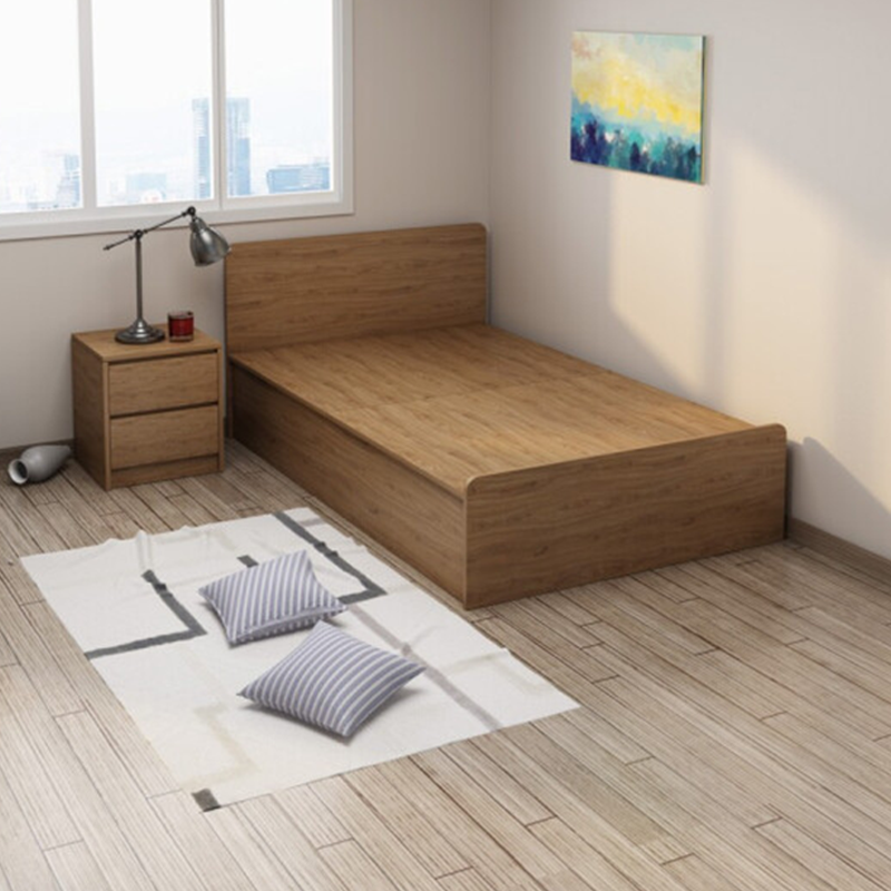 蓝翔12m19m单人床板式单人床简约现代小户型板式床lt