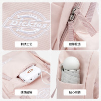 Dickies女士双肩包迷你可爱小书包大学生初高中生休闲背包女童送儿童礼物