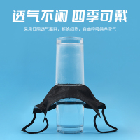 医用外科黑色口罩一次性口罩女医疗三层正规正品透气独立包装灭菌级-黑色50只盒装