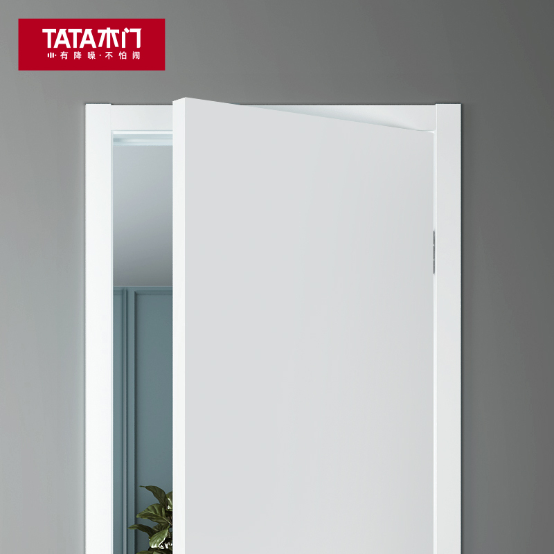 tata木门实木复合大门定制室内门卧室门房门t302