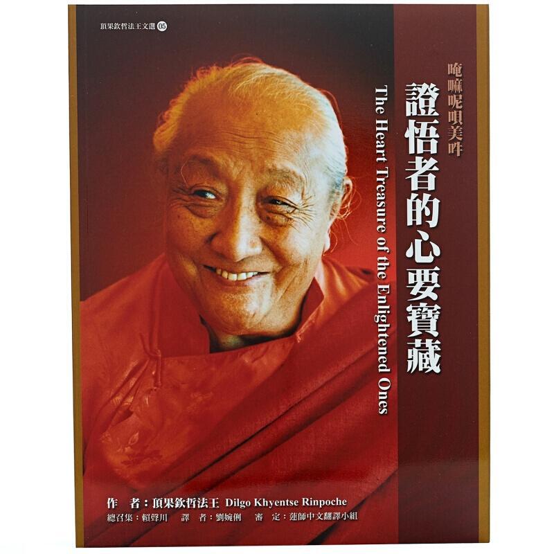 顶果法王顶果钦哲法王证悟者的心要宝藏原装正版