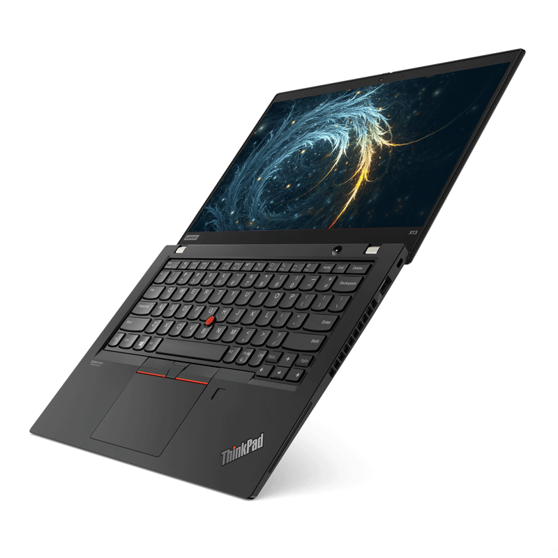 联想ThinkPad X13(09CD)十代酷睿i5 13.3英寸笔记本电脑超轻薄便携商务办公手提固态 i5-10210U 8G 256G SSD FHD 4G 版 W10 送包鼠