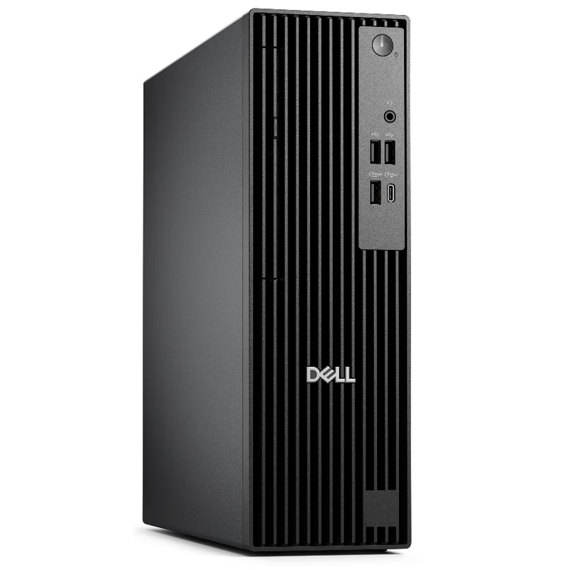 戴尔dell Pro Slim QCS1250 企业级高端商用办公绘图设计台式机电脑主机 定制Ultra5-235U 32G内存 1T机械+512G固态 集成显卡高清大图