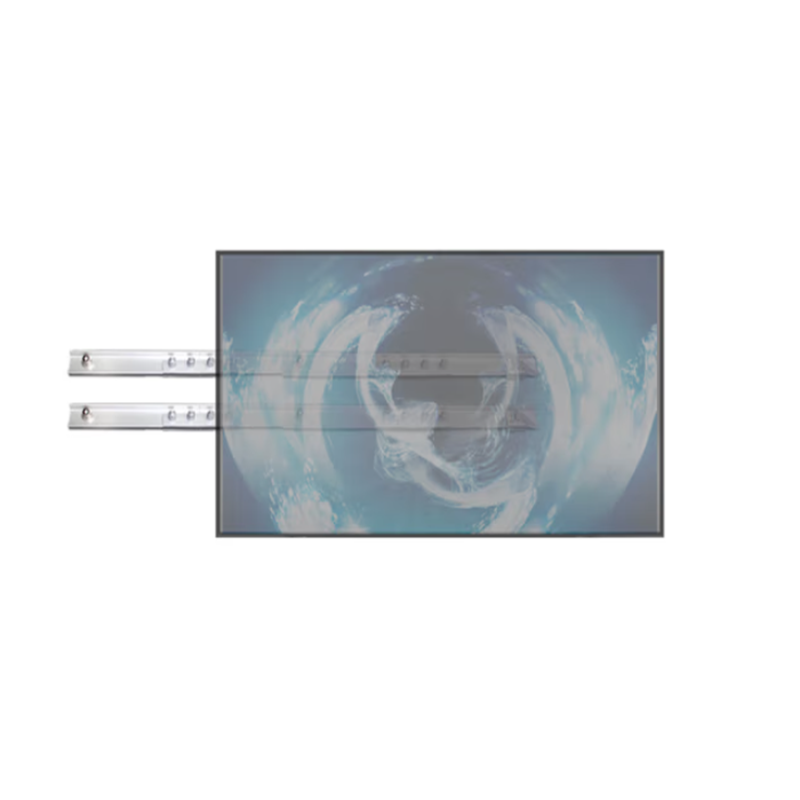 中犀 ZX-02 铝合金移动导轨 电视机配件 (计价单位:个) 银色 持久耐用 耐腐防锈 优质材质