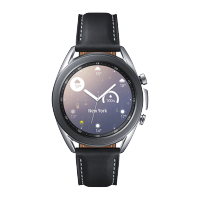 三星 Galaxy Watch3 冷山灰 45mm LTE通话版 智能手表 音乐播放 天气表盘 血氧测量 睡眠评分 真皮表带