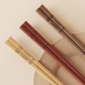 味家儿童木筷WJ0005 [3双装][18CM红檀木*3]