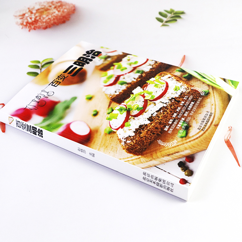 [正版]百变三明治 三明治营养早餐制作方法食材选料搭配零基础学做三明治今天又想吃三明治了菜谱书籍高清大图