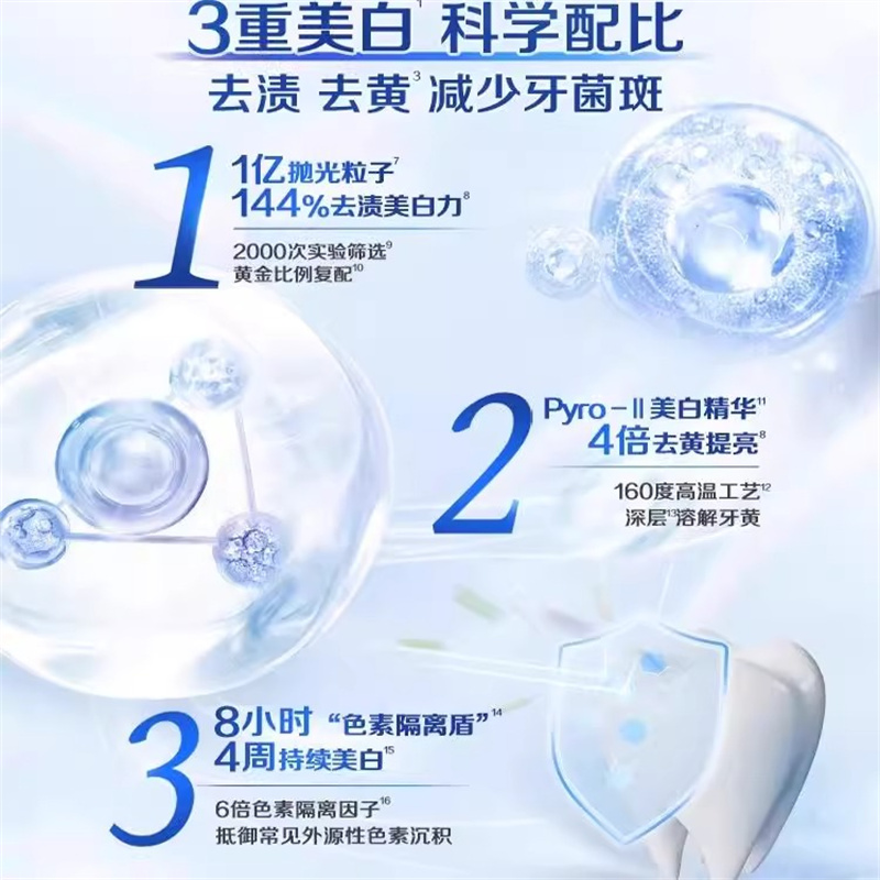 佳洁士茉莉白茶40g高清大图