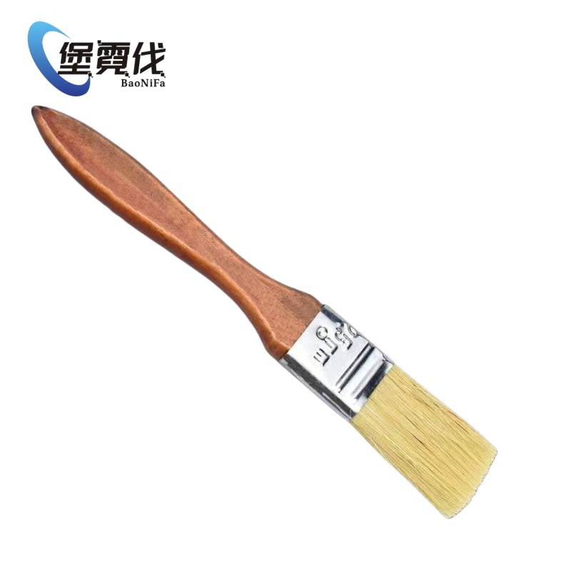 堡霓伐 扁毛刷 加厚1寸 把高清大图