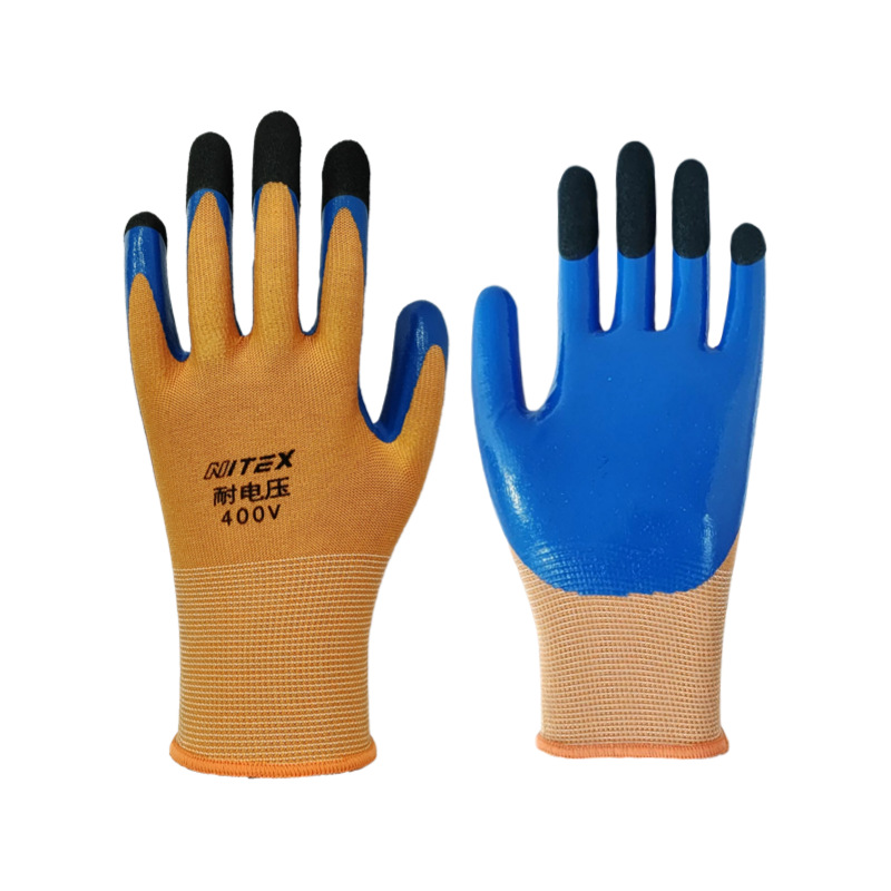 伟光 阻燃绝缘手套400V绝缘触屏电工专用手套防滑耐磨触屏手套 可定制高清大图