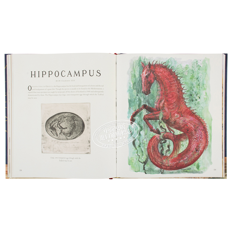 [正版]神奇动物在哪里(插图版)英文原版 Fantastic Beasts and Where to Find The高清大图