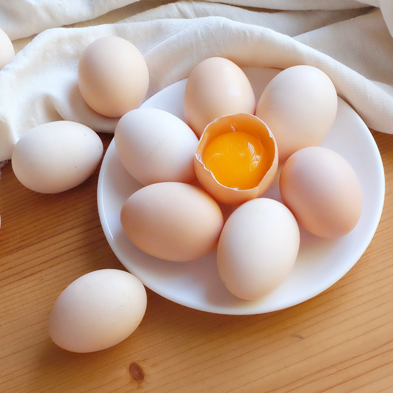 中华特色湖北馆天尚富农家土鸡蛋新鲜散养鸡蛋粉壳鸡蛋8枚10枚20枚30